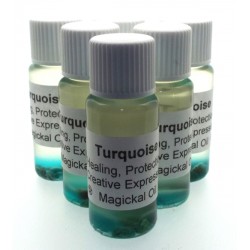 10ml Turquoise Gemstone Oil Healing Protection